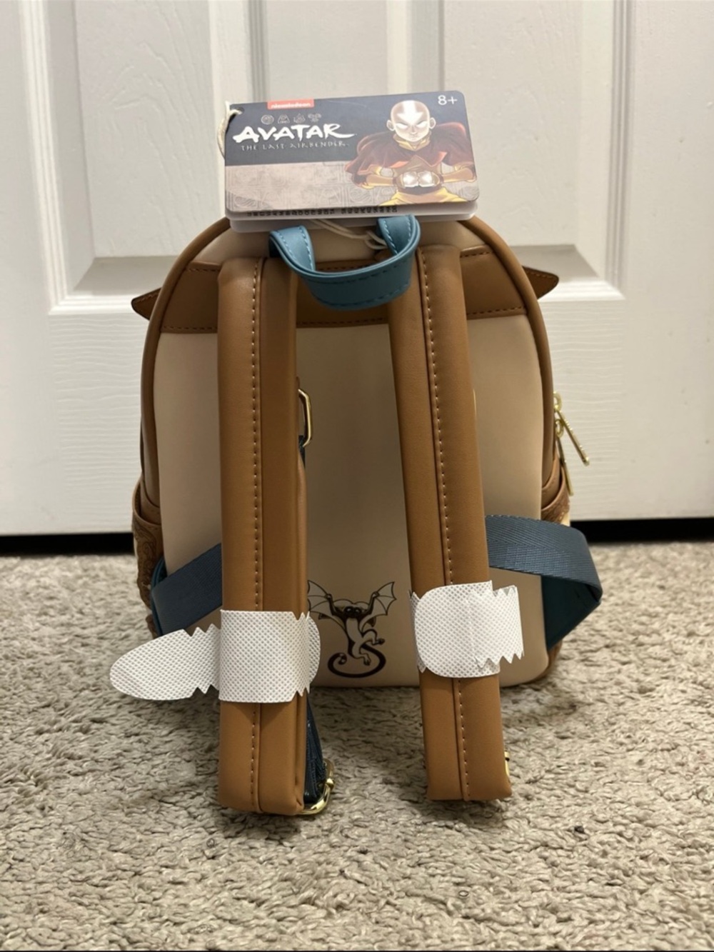 NWT Loungefly Avatar: The Last Airbender Aang Glider Mini Backpack - Picture 4 of 5